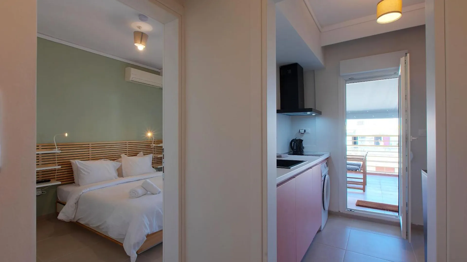 New Cozy Apt With Balcony Close To Analipsi Metro Salonicco Appartamento